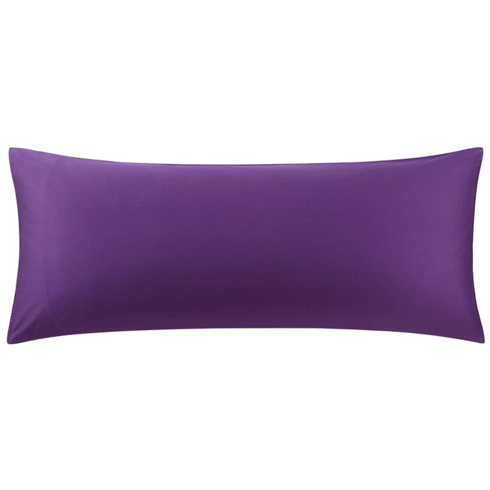 100% Cotton Body Pillowcases 1Pc 20"x48" Grape